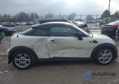 2015 Mini Coupe Cooper z USA, uszkodzony, nr VIN WMWSX1C56FT508107